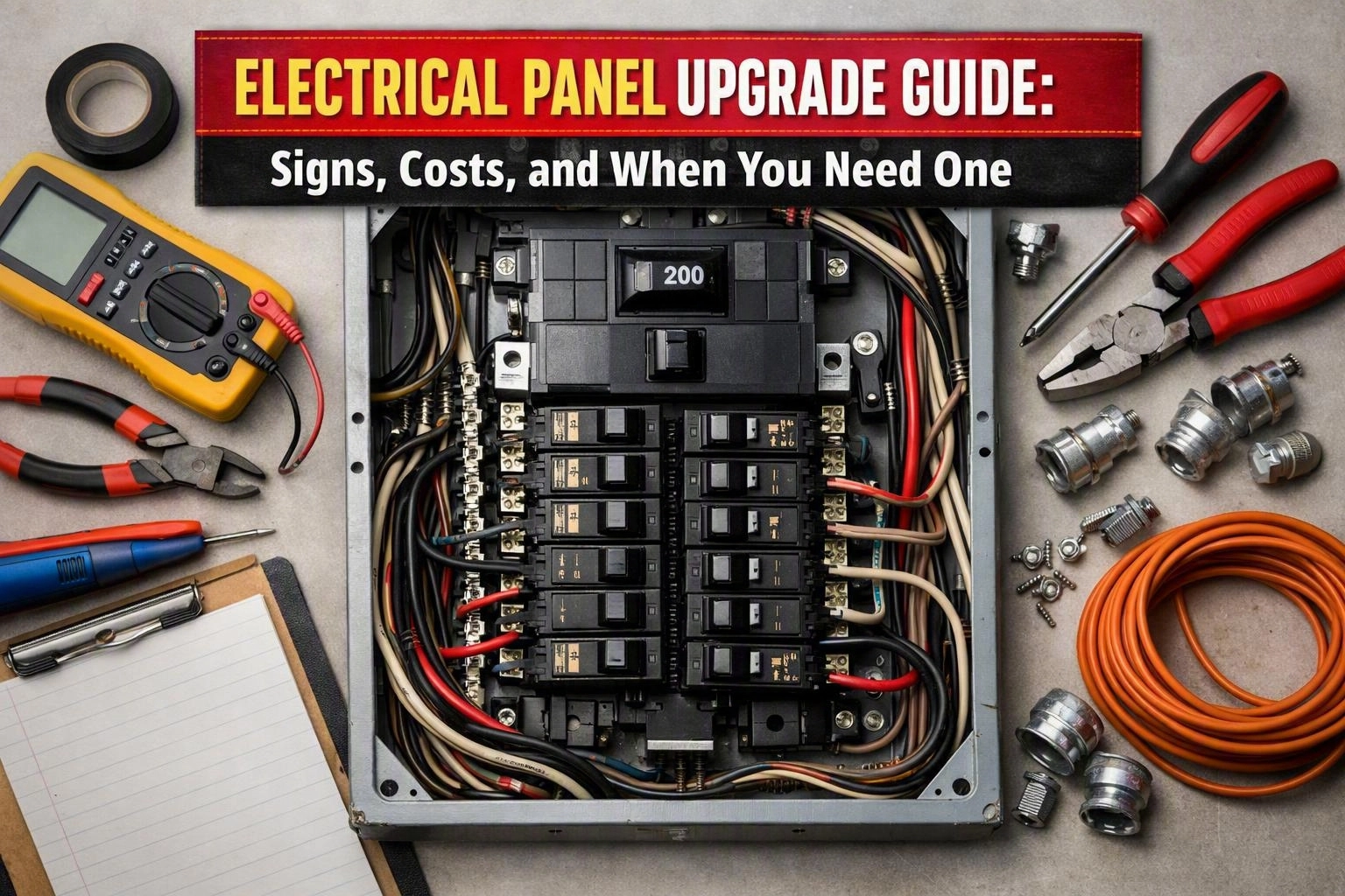 Electrical Panel Upgrade Guide: Signs, Costs, and When You Need One
