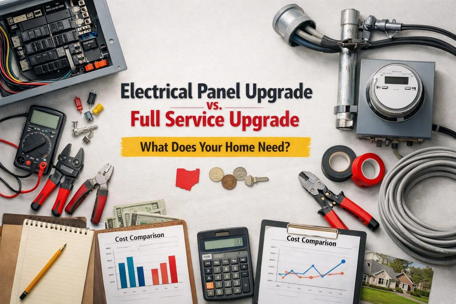 Electrical Panel Upgrade vs. Full Service Upgrade: What Does Your Home Need? — Emergency Electrician vs. Regular Electrici...