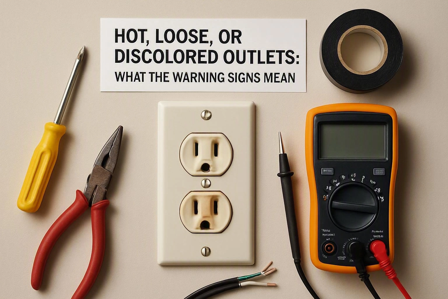 Hot, Loose, or Discolored Outlets: What the Warning Signs Mean