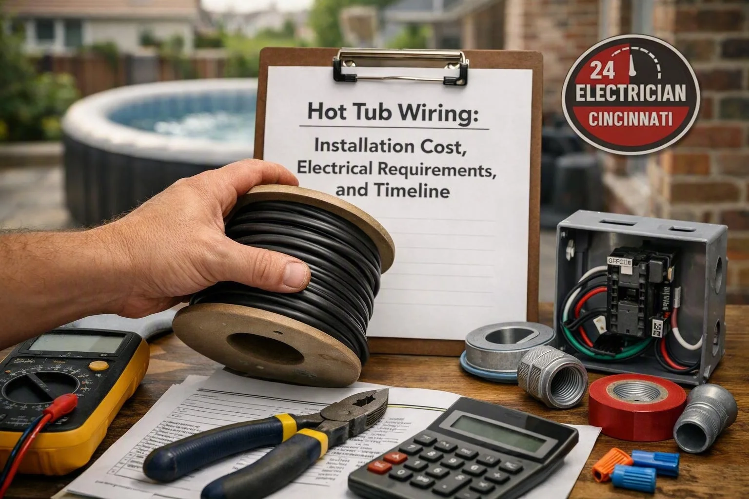 Hot Tub Wiring: Installation Cost, Electrical Requirements, and Timeline