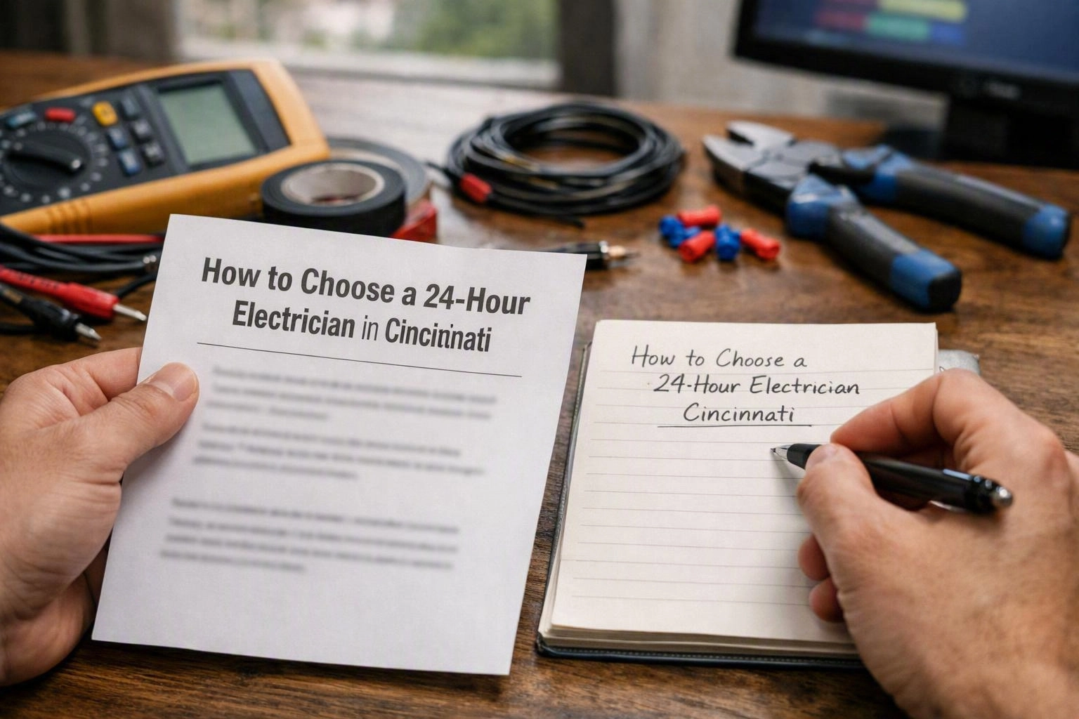 How to Choose a 24-Hour Electrician in Cincinnati