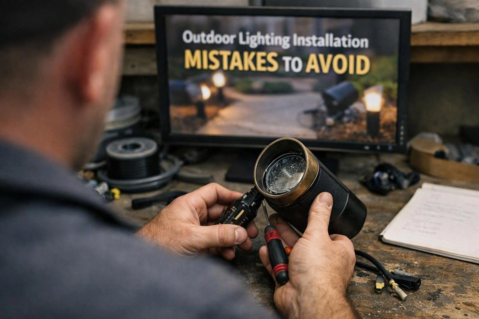 Outdoor Lighting Installation Mistakes to Avoid