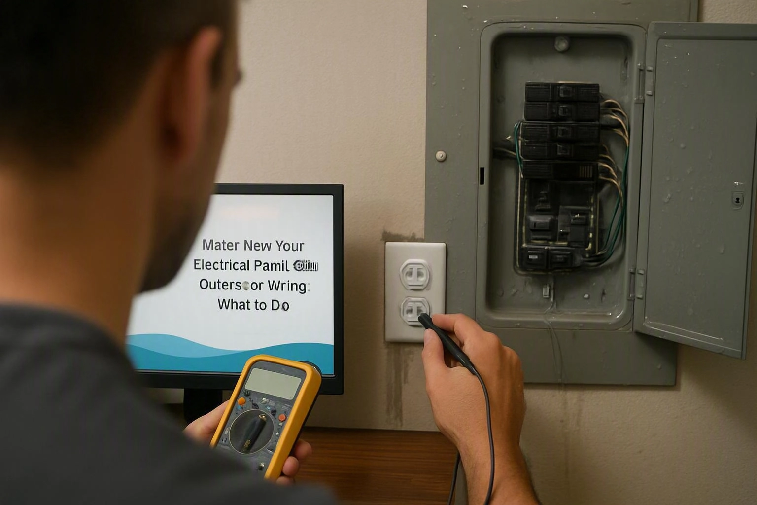 Water Near Your Electrical Panel, Outlets, or Wiring: What to Do