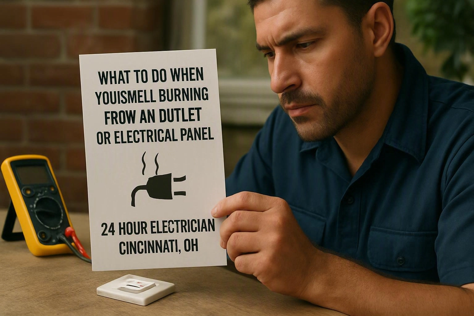 What to Do When You Smell Burning From an Outlet or Electrical Panel