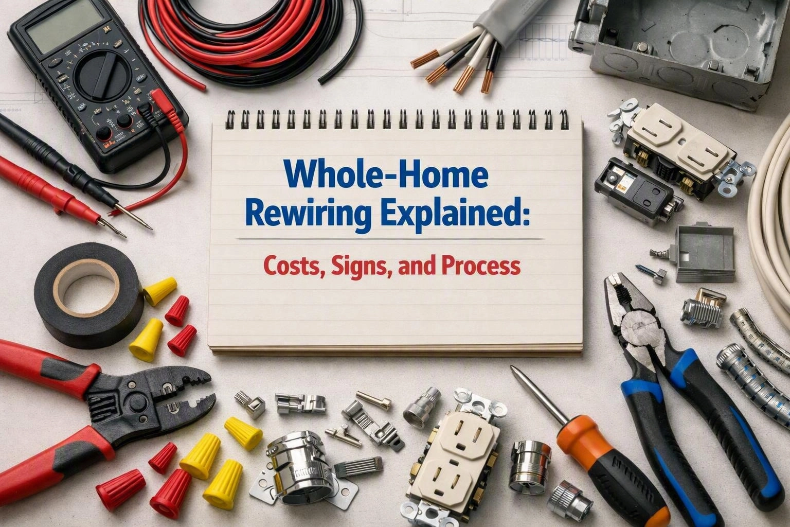 Whole-Home Rewiring Explained: Costs, Signs, and Process