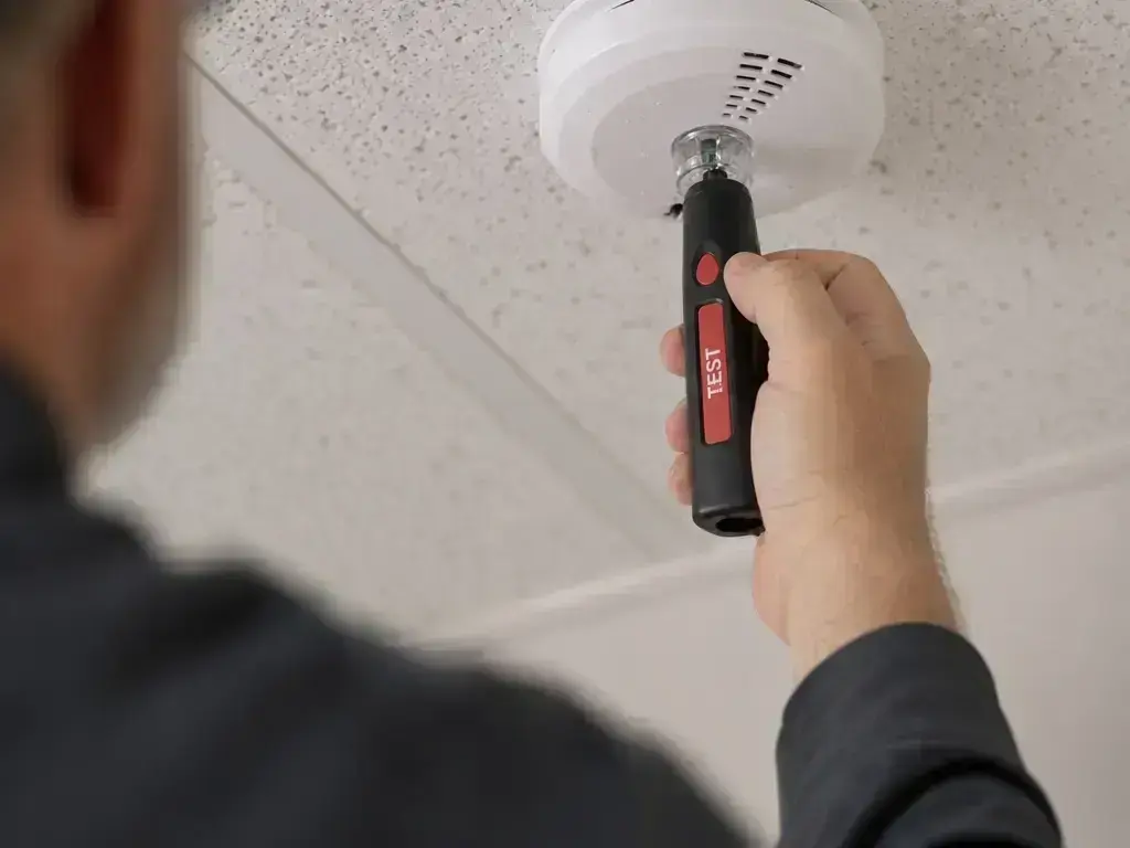 EV charger mounted in Cincinnati garage