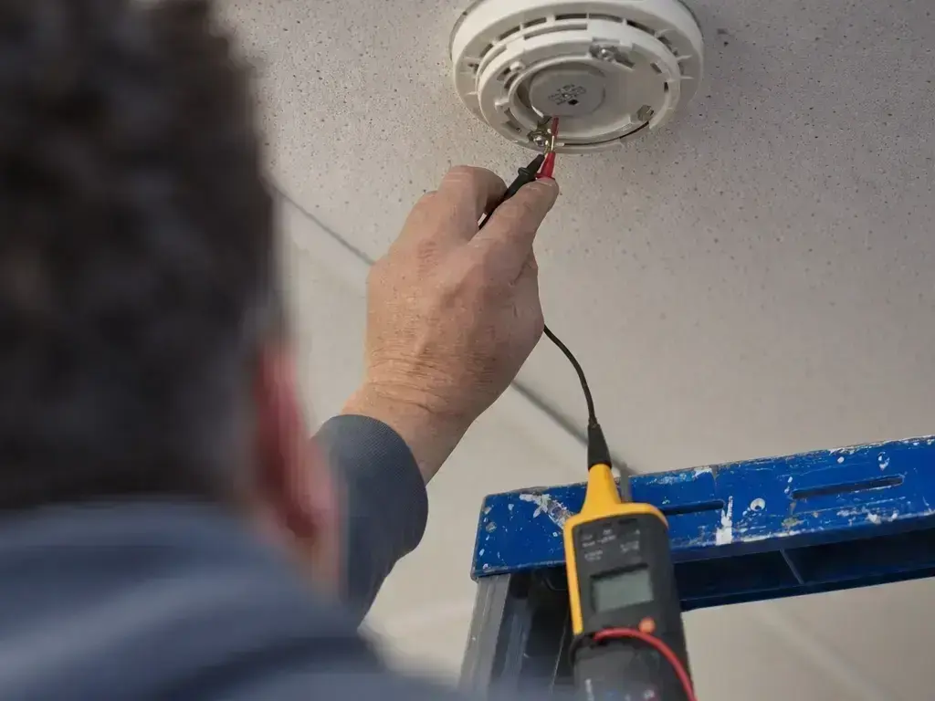 Fan installation in an older Cincinnati ceiling