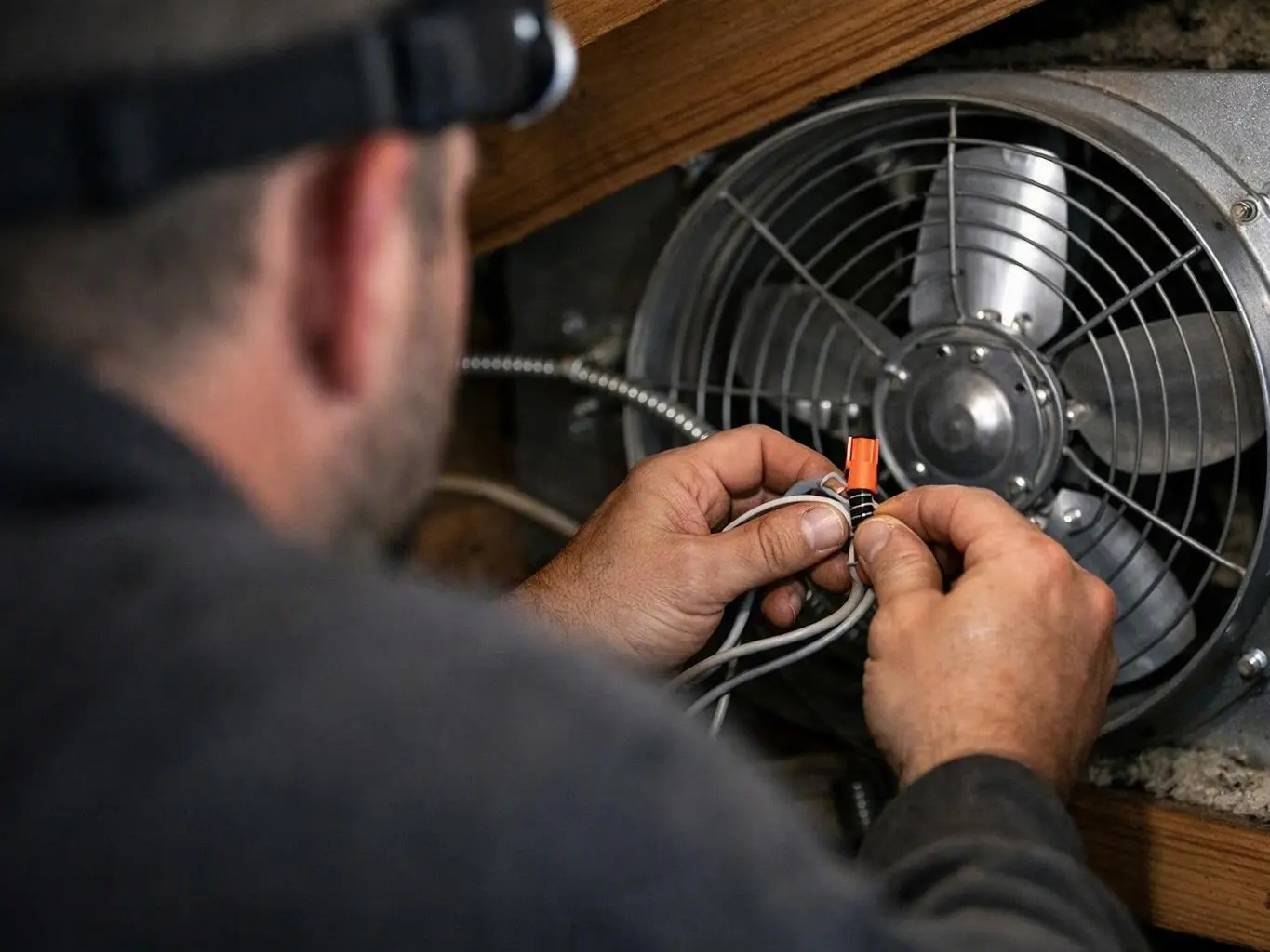 Attic Fan Installation