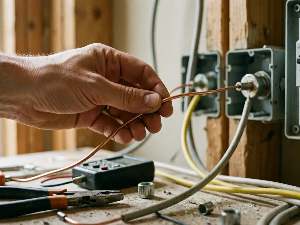 New Construction Wiring services photo 5 by Electrician Cincinnati OH