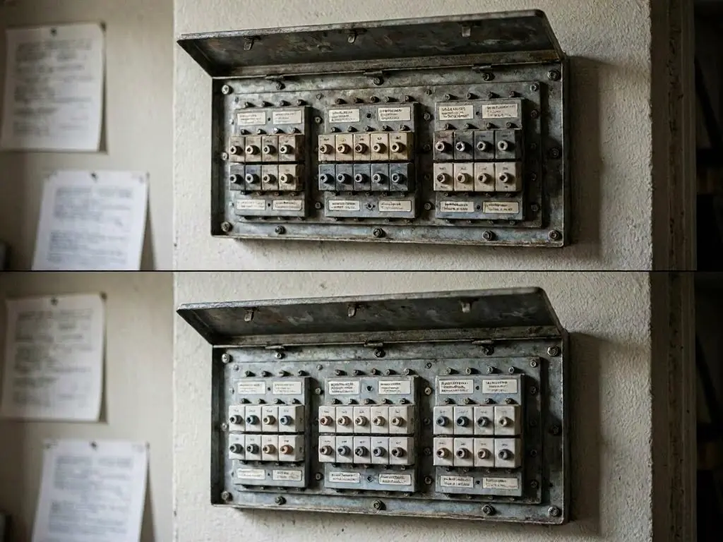 Older Cincinnati home electrical panel review