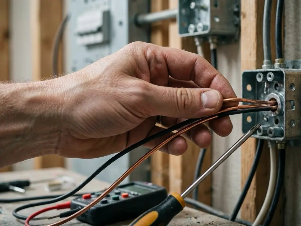 Older wiring inspection near Burlington Pike