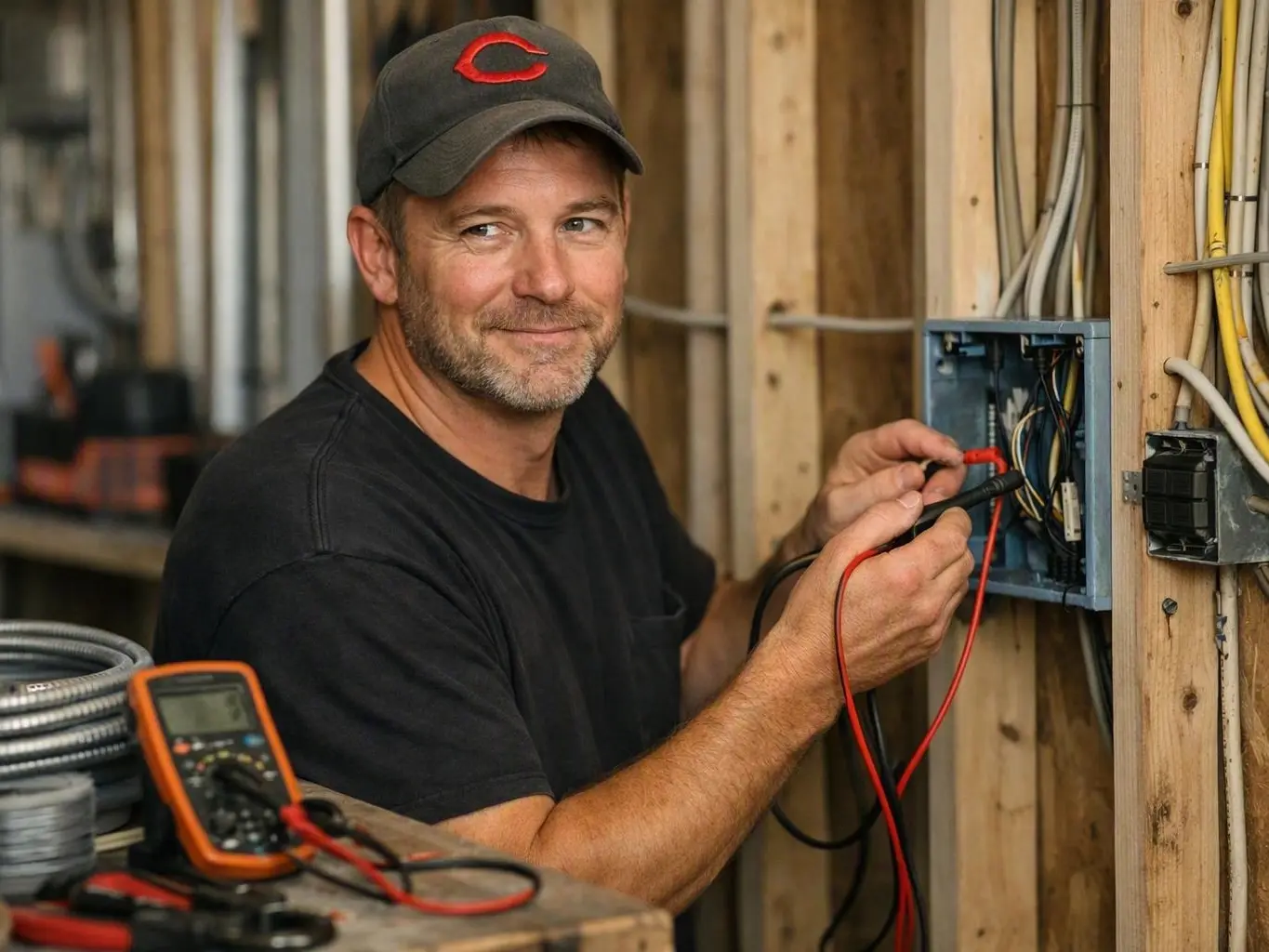 Breaker repair work near West Eads Parkway in Lawrenceburg