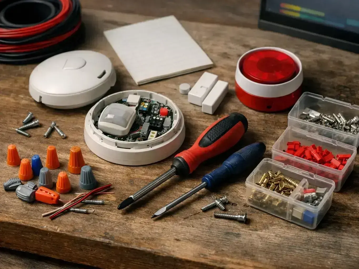 Smoke detector replacement for White Oak home wiring