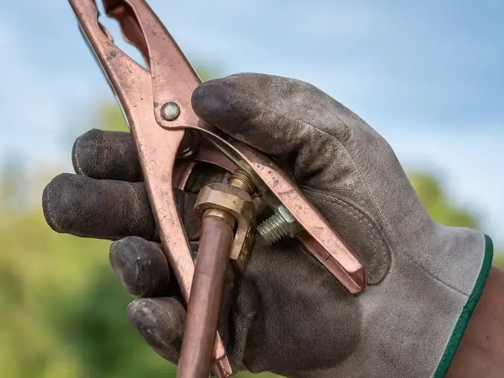 Electrician testing wiring in Cincinnati, OH outlet